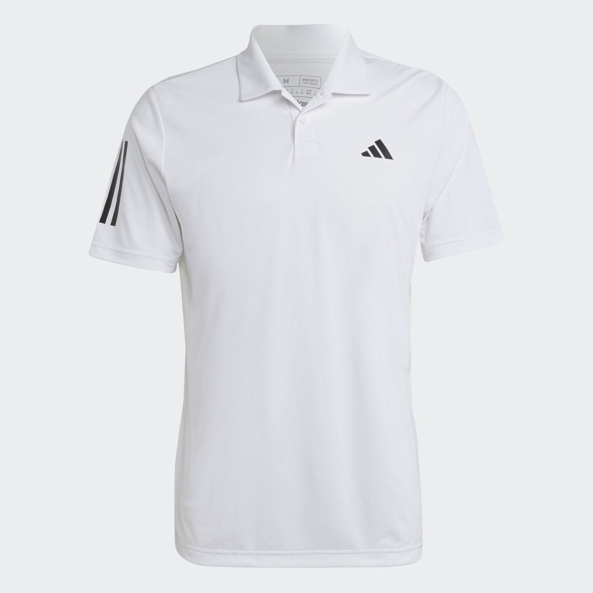 Funktionsshirt adidas CLUB POLOSHIRT TENNIS 3-STREIFEN Performance White