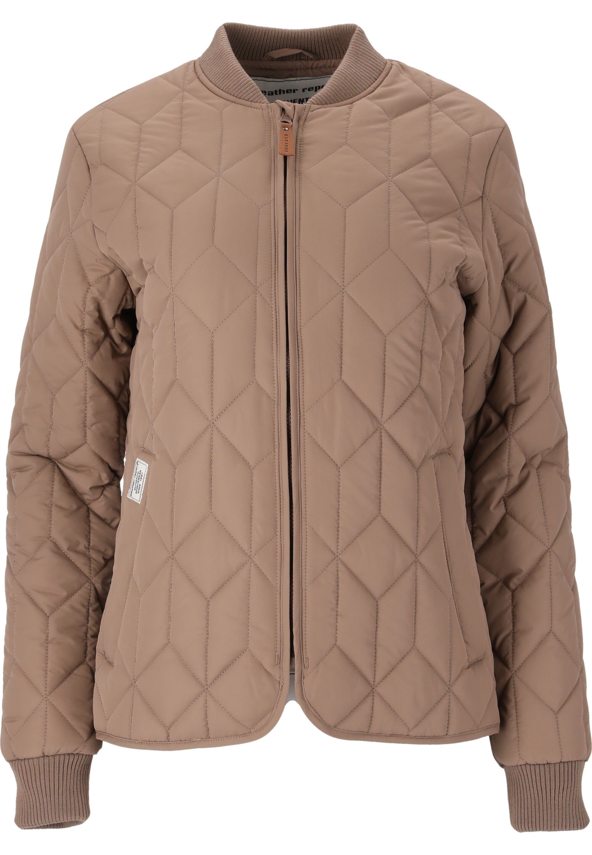 WEATHER REPORT Outdoorjacke Piper mit elastischen Bündchen