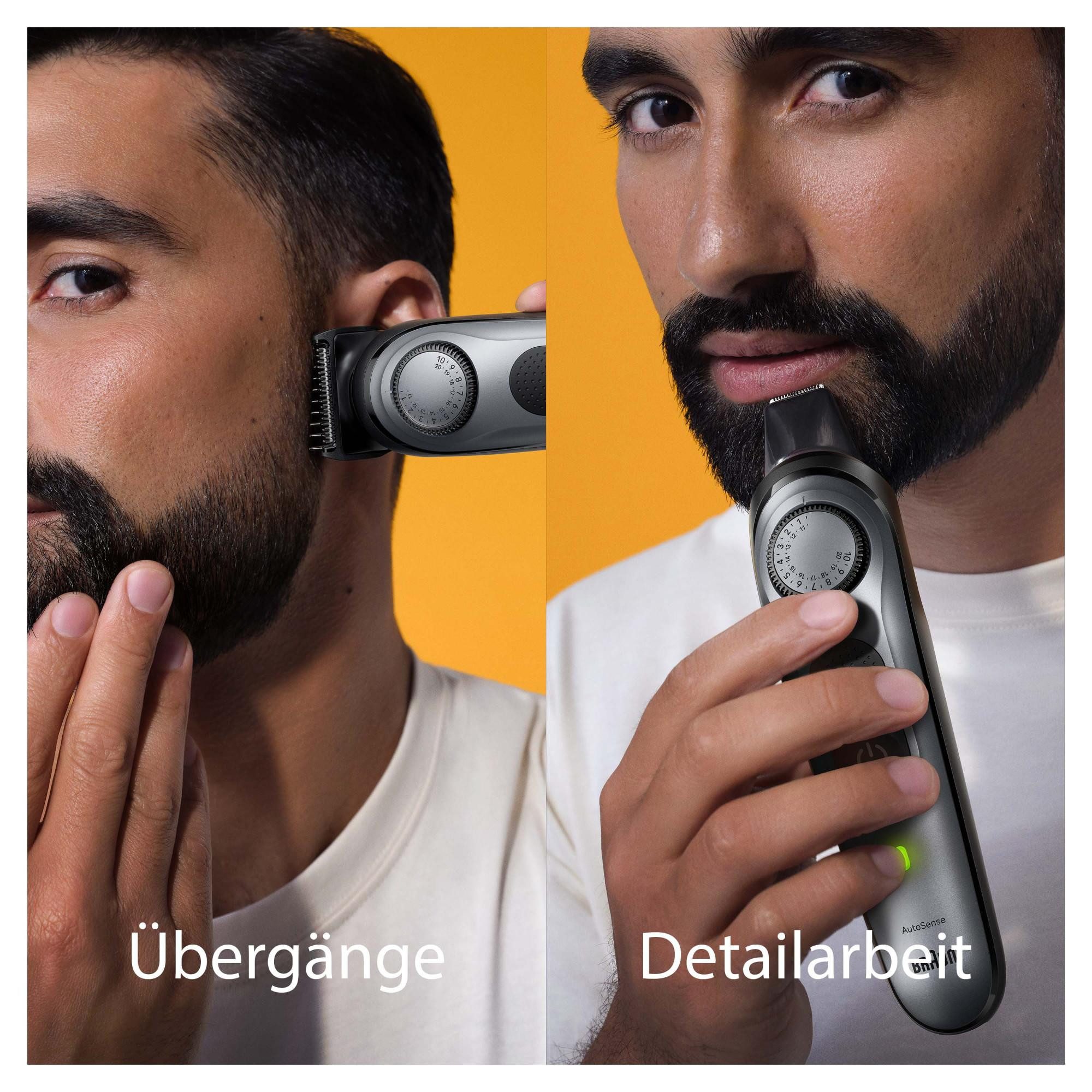 Braun Bartschneider BT7420, BeardTrimmer mit langer Akkulaufzeit und Präzision