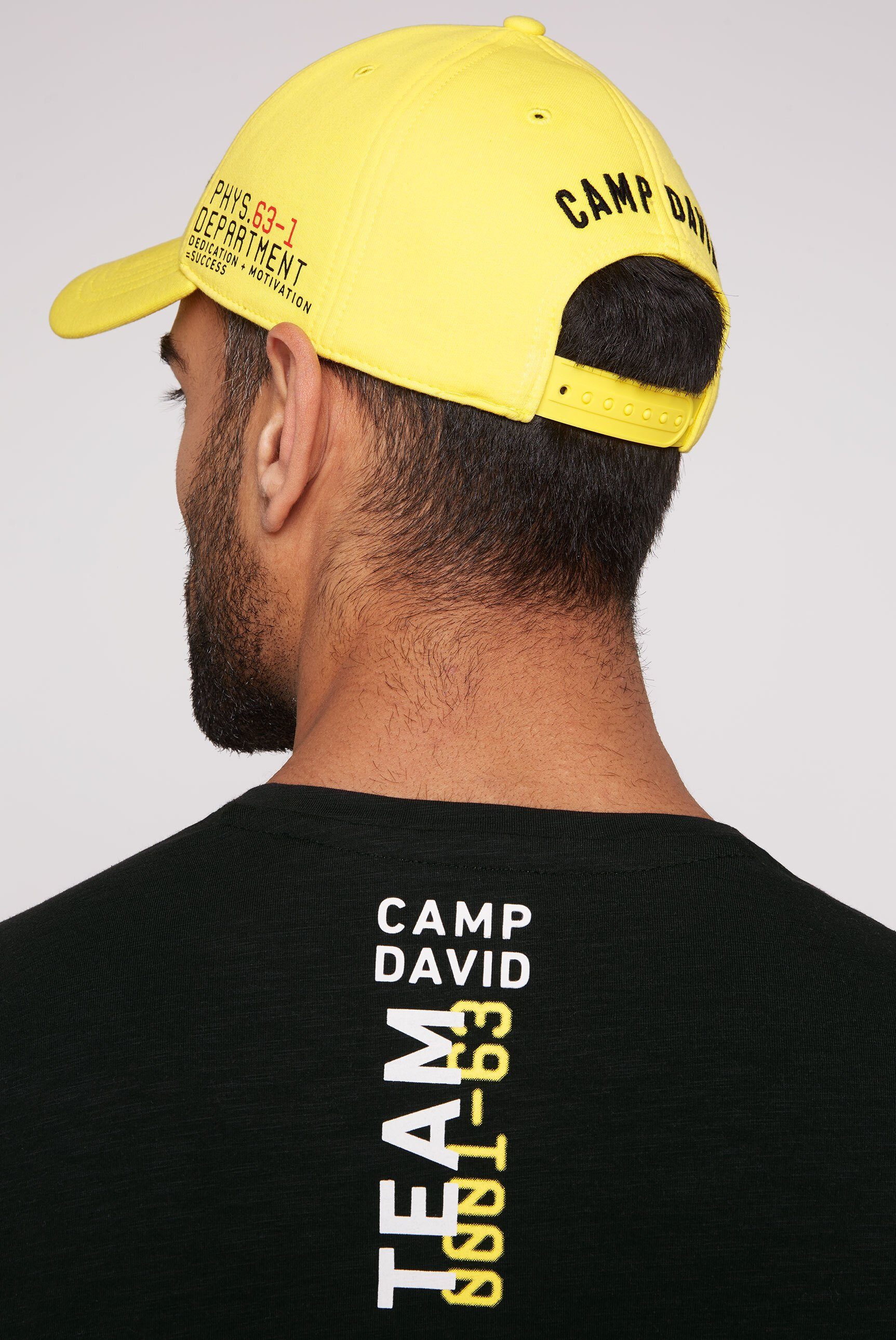 CAMP DAVID Baseball Cap mit Belüftungslöcher, Verstellbarer Klippverschluss