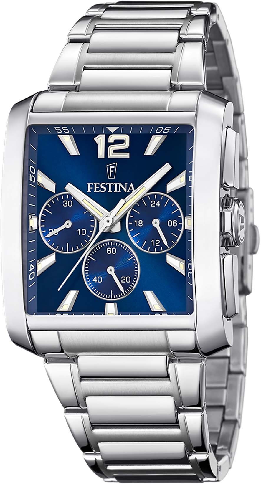 Festina Chronograph F20635/2, Armbanduhr, Quarzuhr, Herrenuhr, Stoppfunktio günstig online kaufen