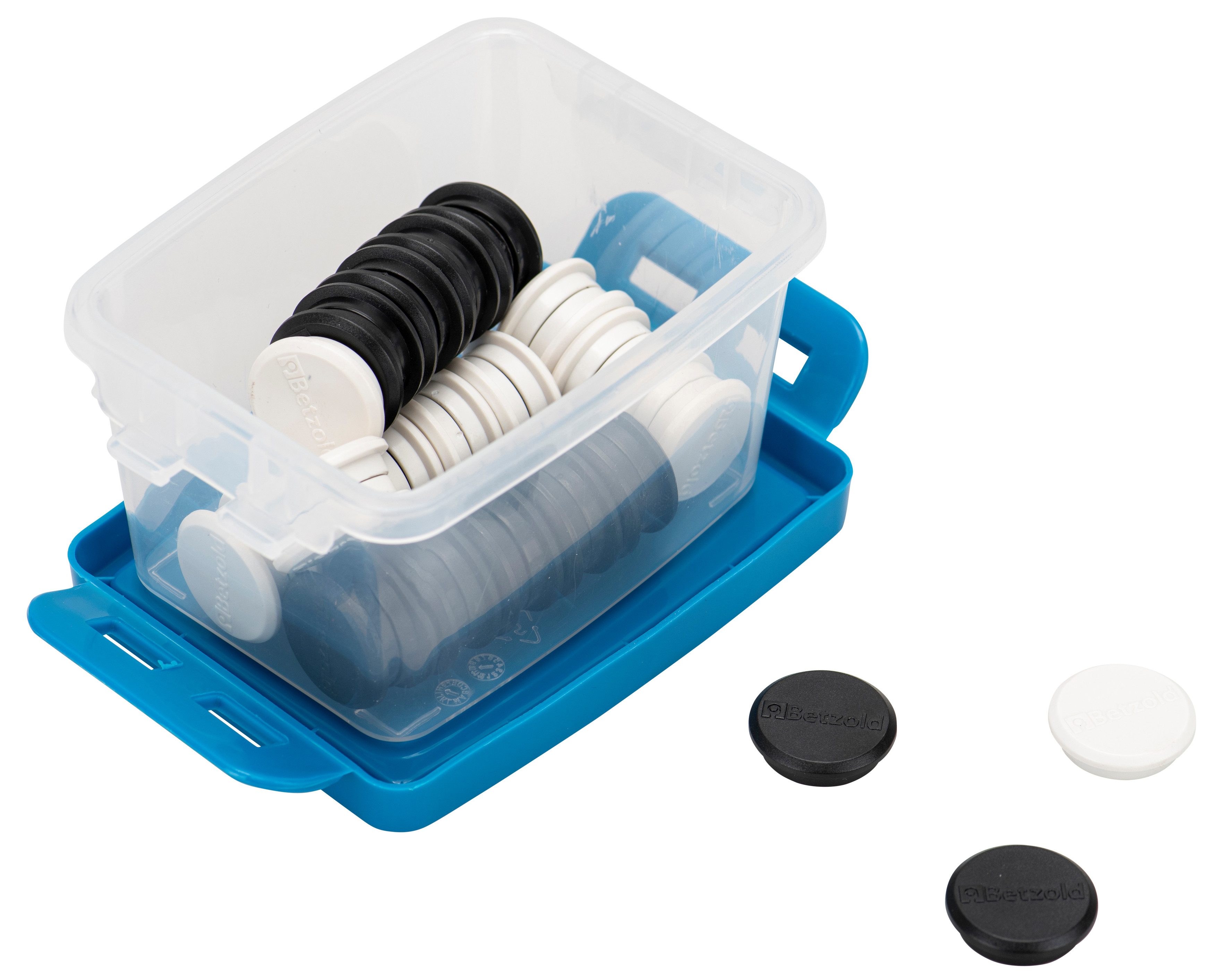 Betzold Magnet Greifmagnete in Kunststoffbox (40-St)