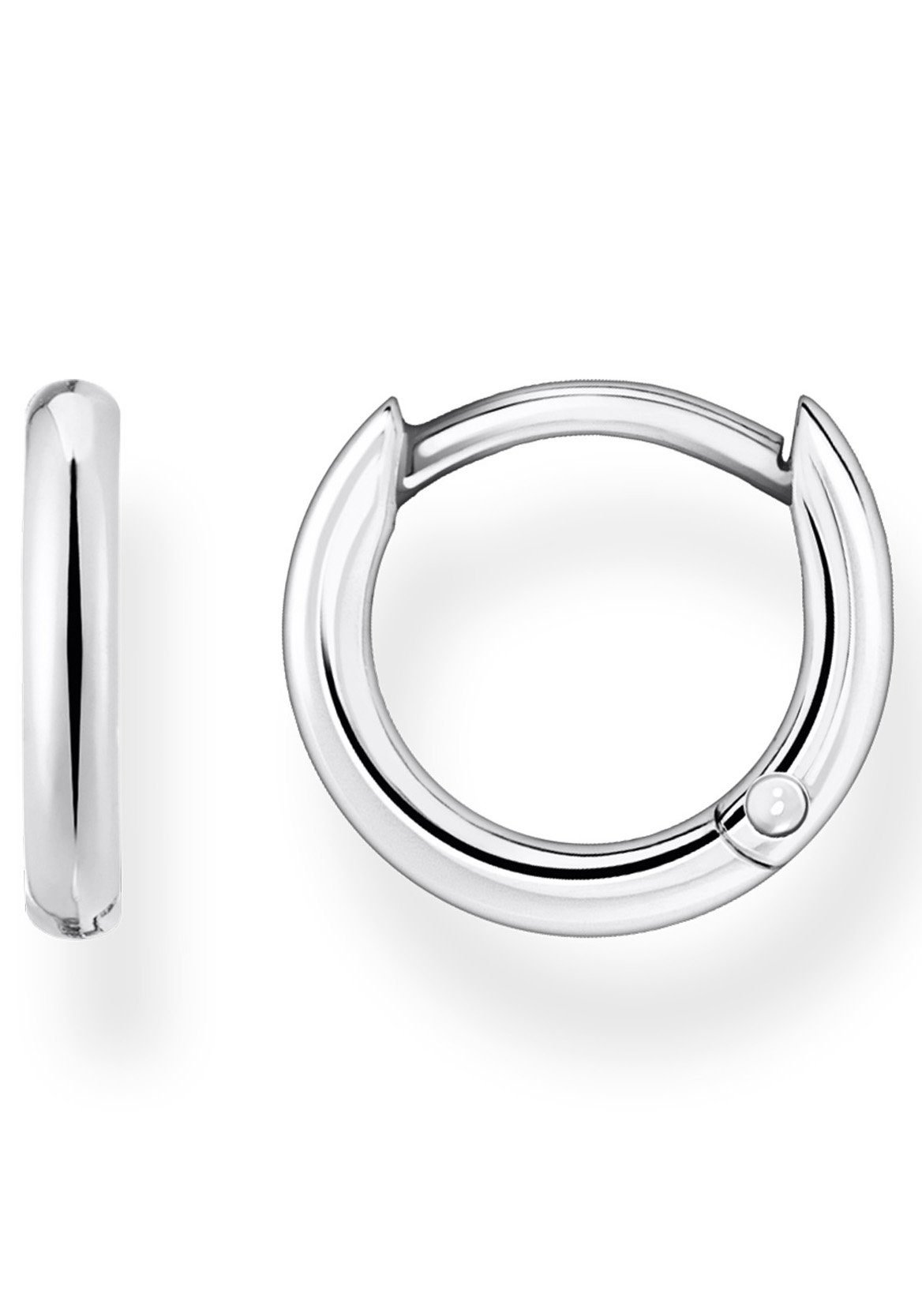 Thomas Sabo CR740-001-21 Bold - Orecchini a cerchio a trapezio