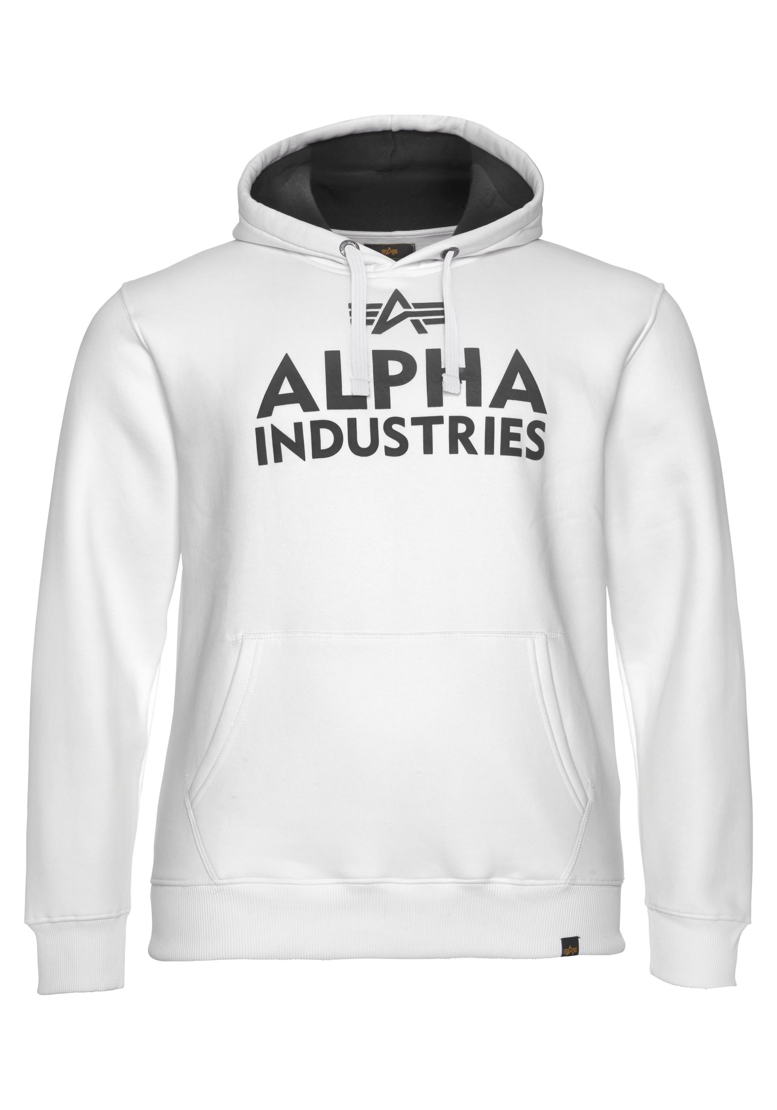 weiß Industries Kapuzensweatshirt Alpha