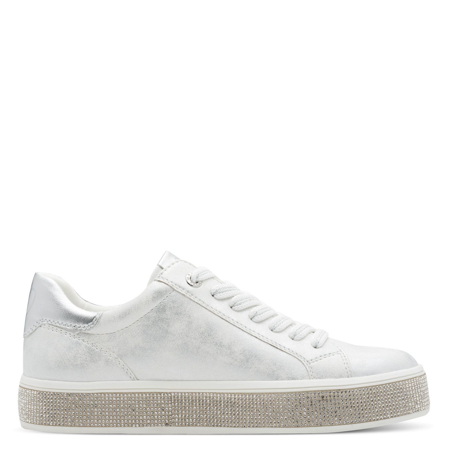 MARCO TOZZI Marco Tozzi Damen Sneaker 2-23715-42-948 SILVER COMBI Sneaker