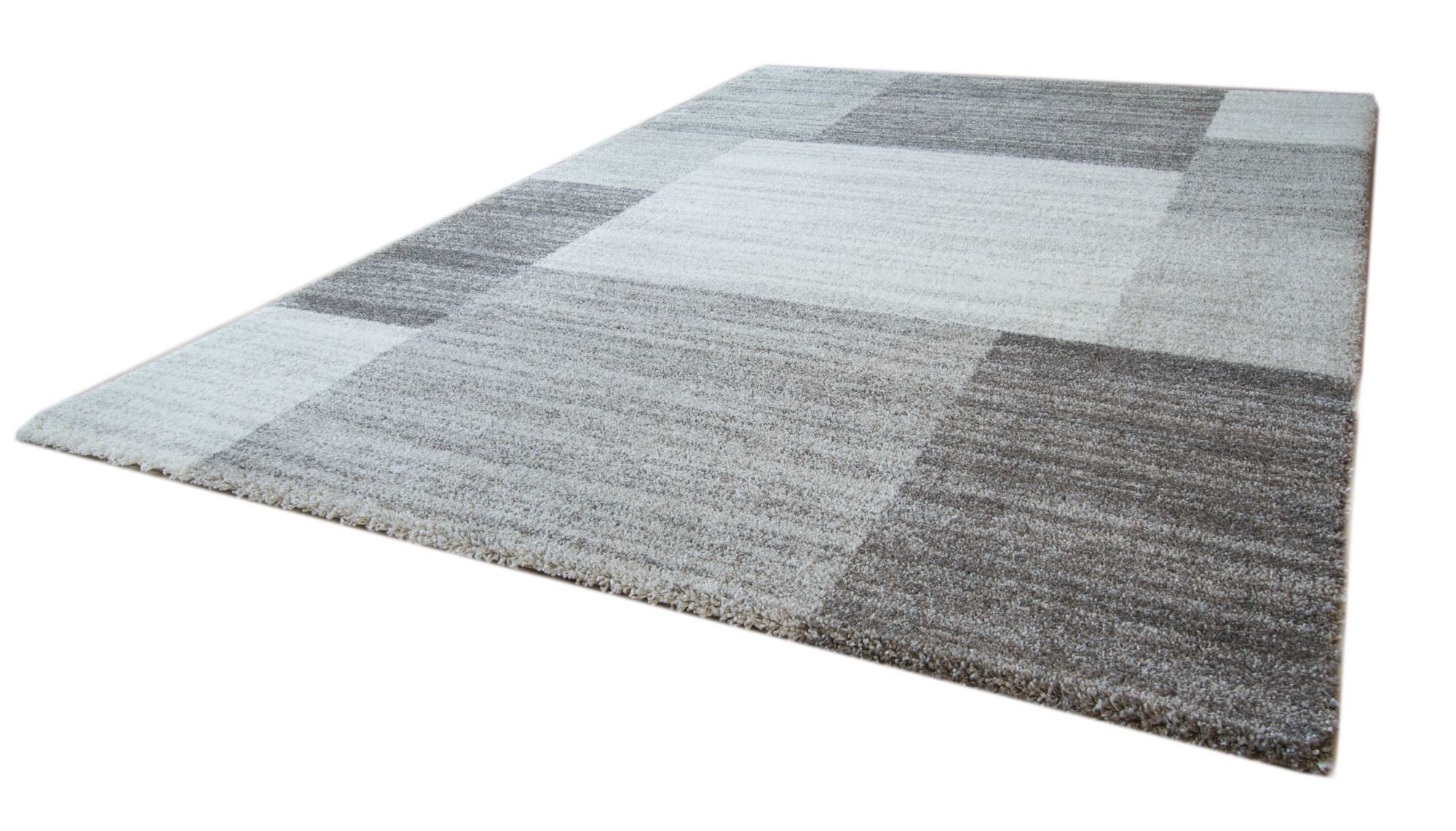 Steffensmeier Teppich Nancy Felder, Rechteckig, Kurzflor Teppich, Wohnzimme günstig online kaufen