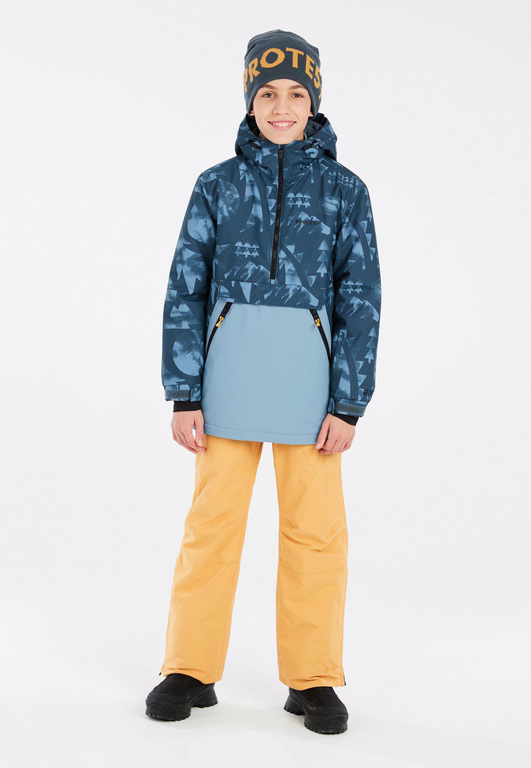 Protest Skijacke PRTROBIN JR (1-St) Kangaroo pocket
