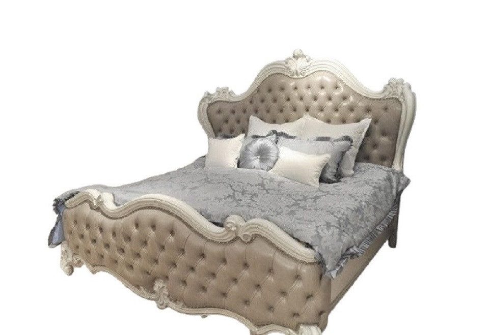 Xlmoebel Bett Barockbett aus hochwertigem Holz, handgefertigt im klassischen Stil (Bett, Liegefläche 180 x 200 cm), Hergestellt in Europa