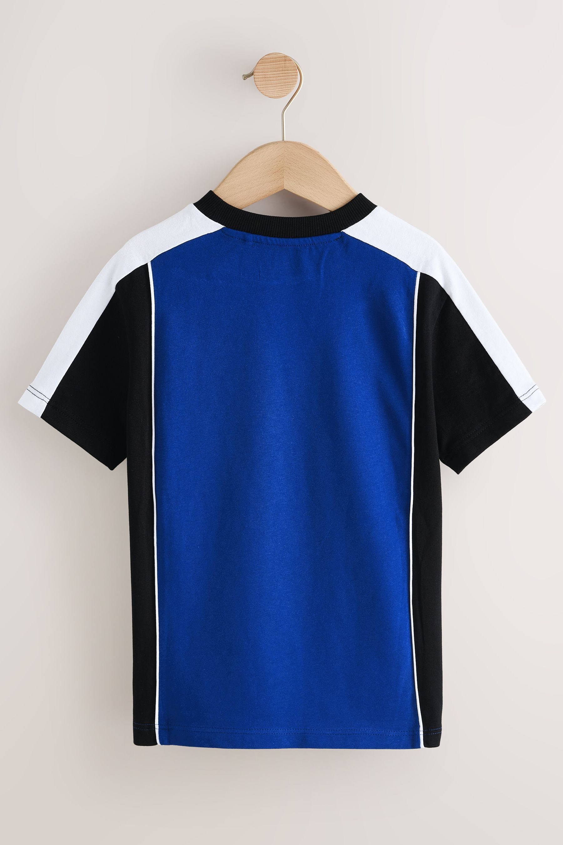 Next T-Shirt Sportliches Kurzarm-T-Shirt in Blockfarben (1-tlg)