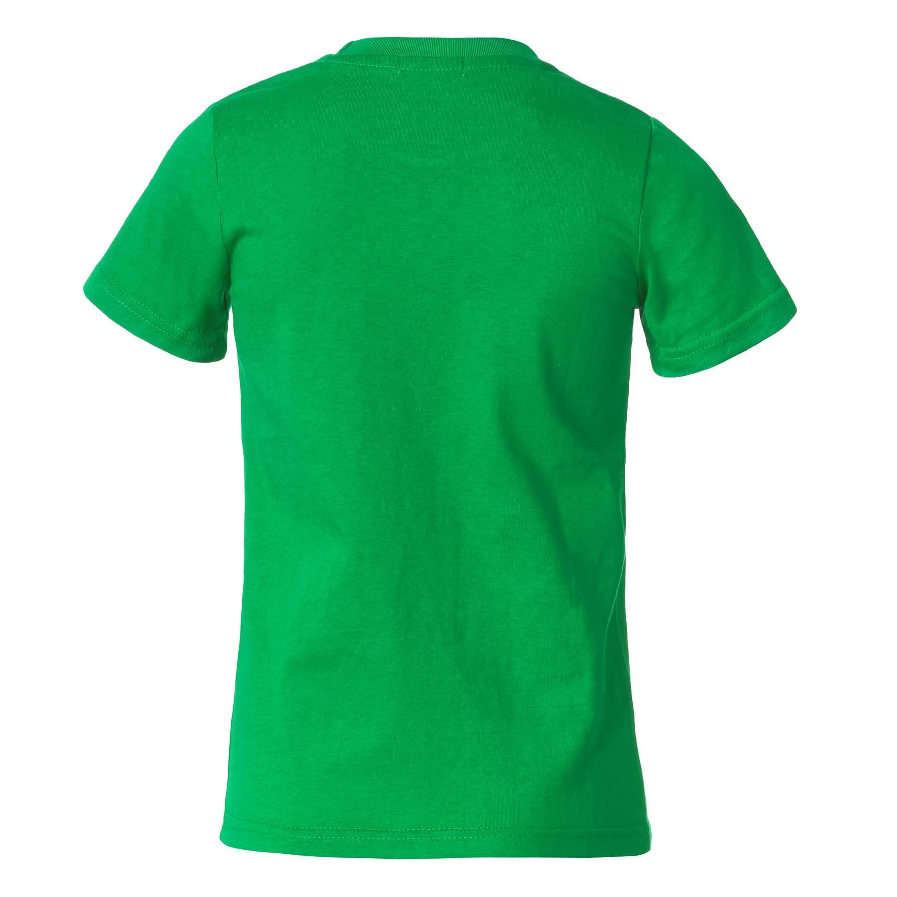 Männer dressforfun T-Shirt T-Shirt grün Rundhals