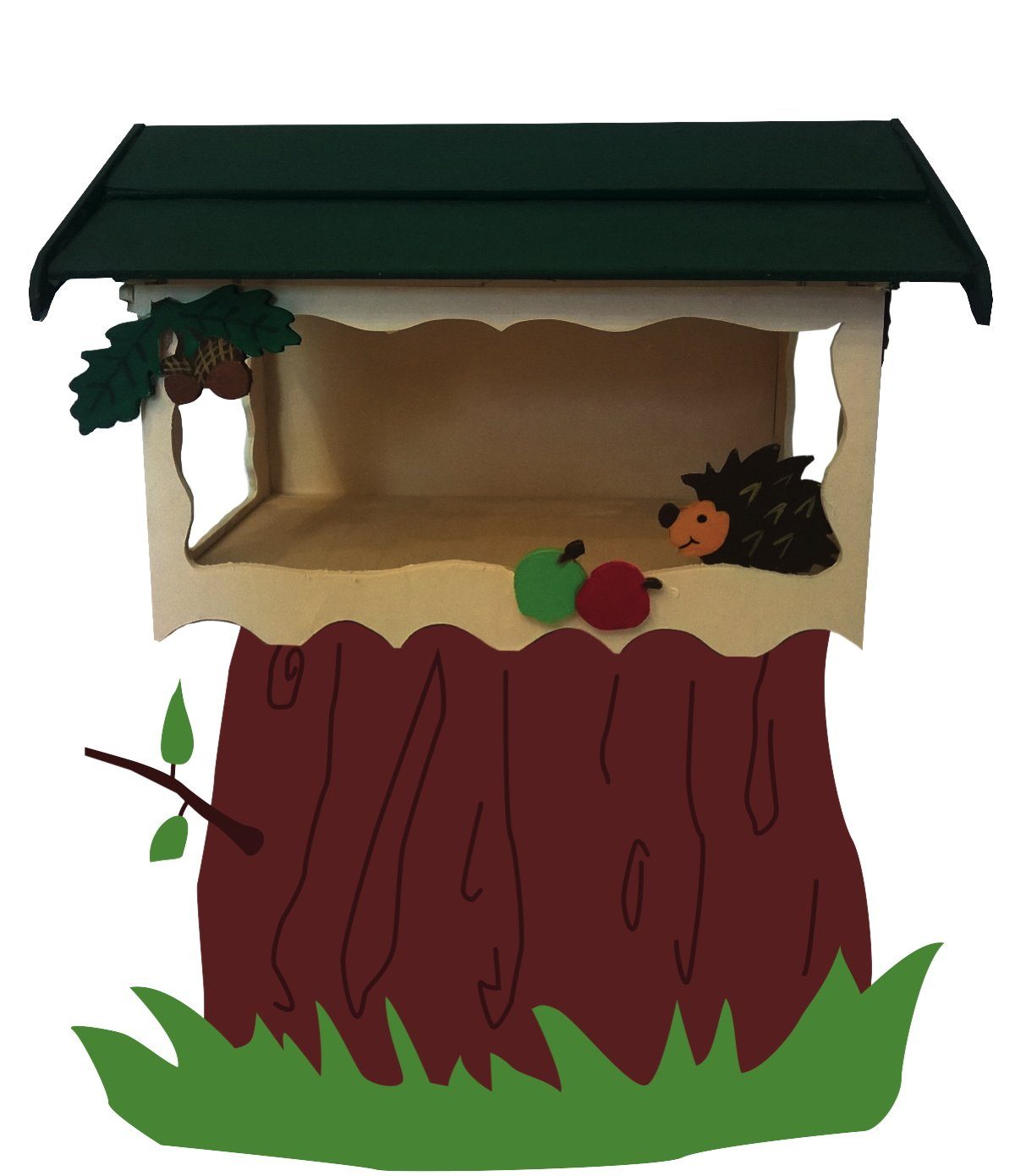 Pebaro 3D-Puzzle Holzbausatz Vogelhaus, 848/8, 16 günstig online kaufen