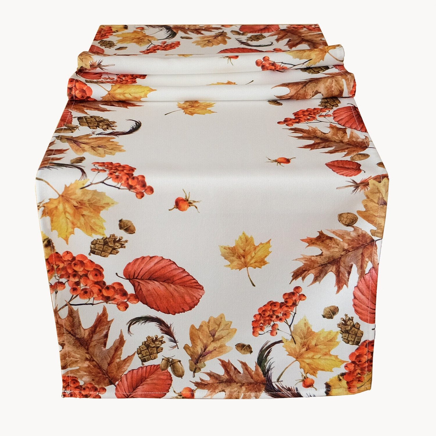 Tischdecke Druckmotiv Herbstblätter Herbst Blätter