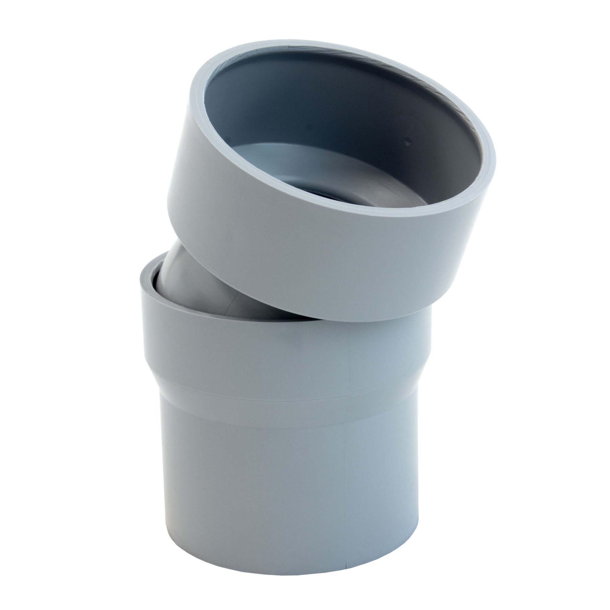 INEFA Regenfallrohr Flexibler Rohrbogen, (DN 50 0-22°. 1 Bogenstück), Kunststoff, Winkel- Set, Fallrohr, Dachrinne- Zubehör Gartenhaus