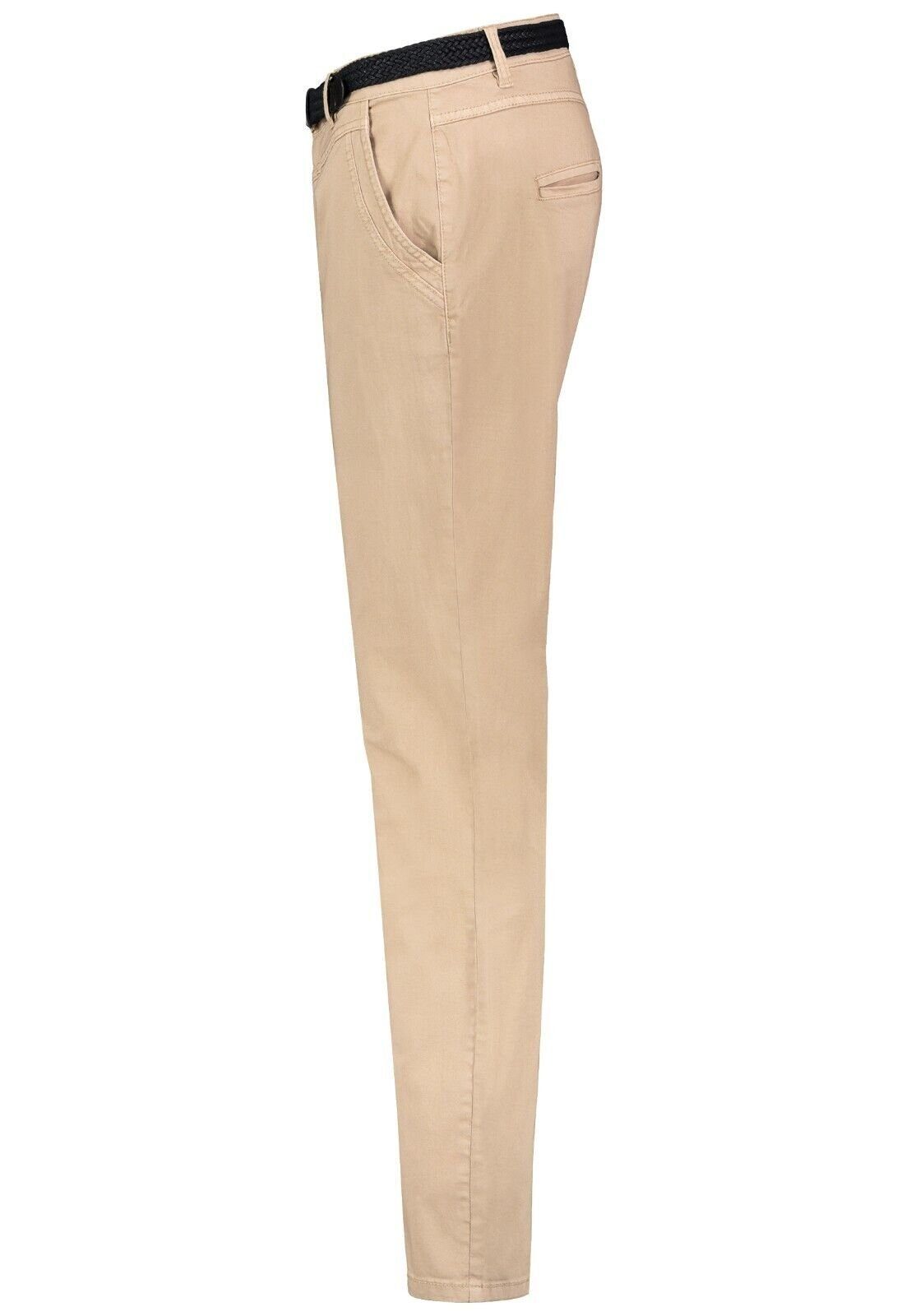 Urban Stoffhose Sommer Damen inkl.Gürtel Beige Chino Freizit Surface Businesshose Hose Chinos