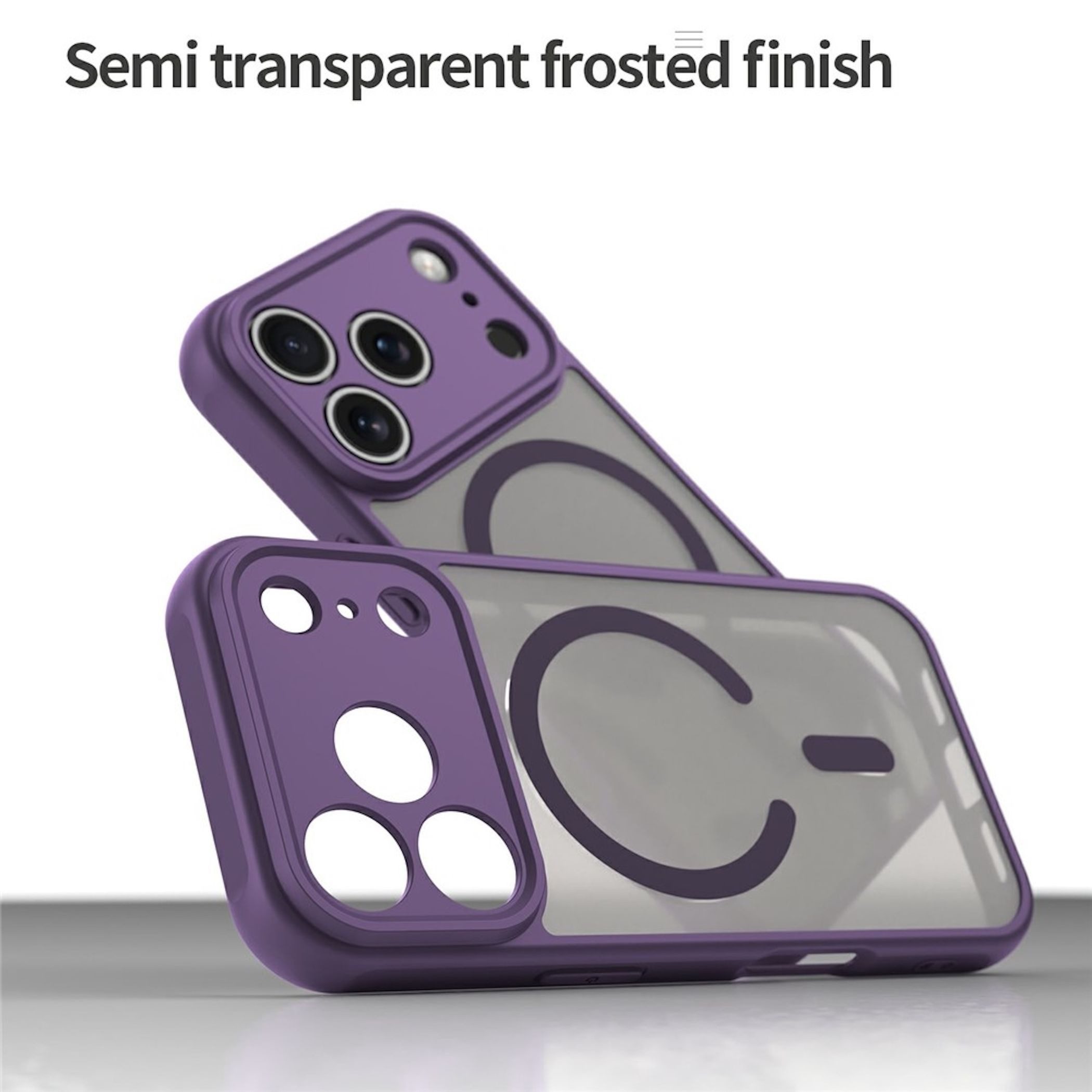 Wigento Handyhülle MagSafe + 2x Schutzglas für Apple iPhone 18 Pro Max Kameraschutz 6,9 Zoll, Magnetisch, 2x 9H Schutzglas, Durchsichtig, Stoßfest – Bild 5 von 5