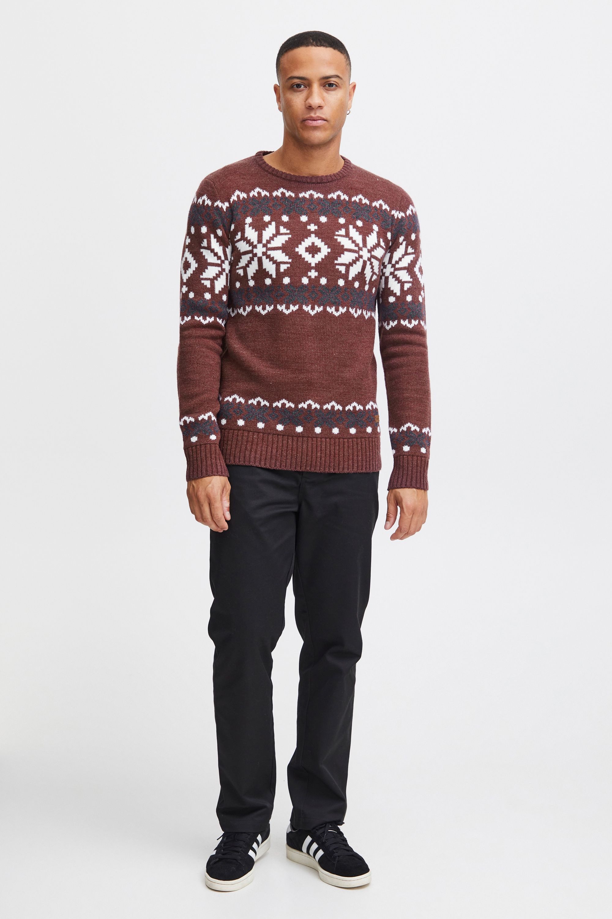 !Solid Strickpullover SDNorwig Strickpullover im Norweger-Look günstig online kaufen