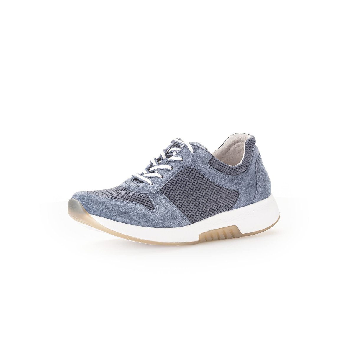 Freizeit Schnürer für Damen in blau Schnürschuh