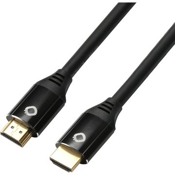 Oehlbach Black Magic MKII Ultra High-Speed HDMI® Kabel HDMI-Kabel, HDMI, HDMI (75 cm)