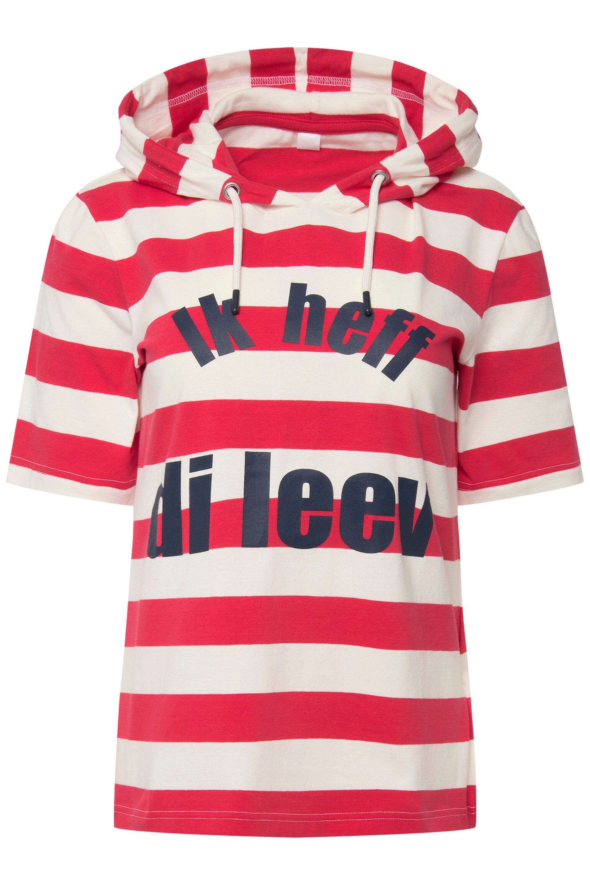 Laurasøn T-Shirt T-Shirt Ringel Statement Halbarm günstig online kaufen