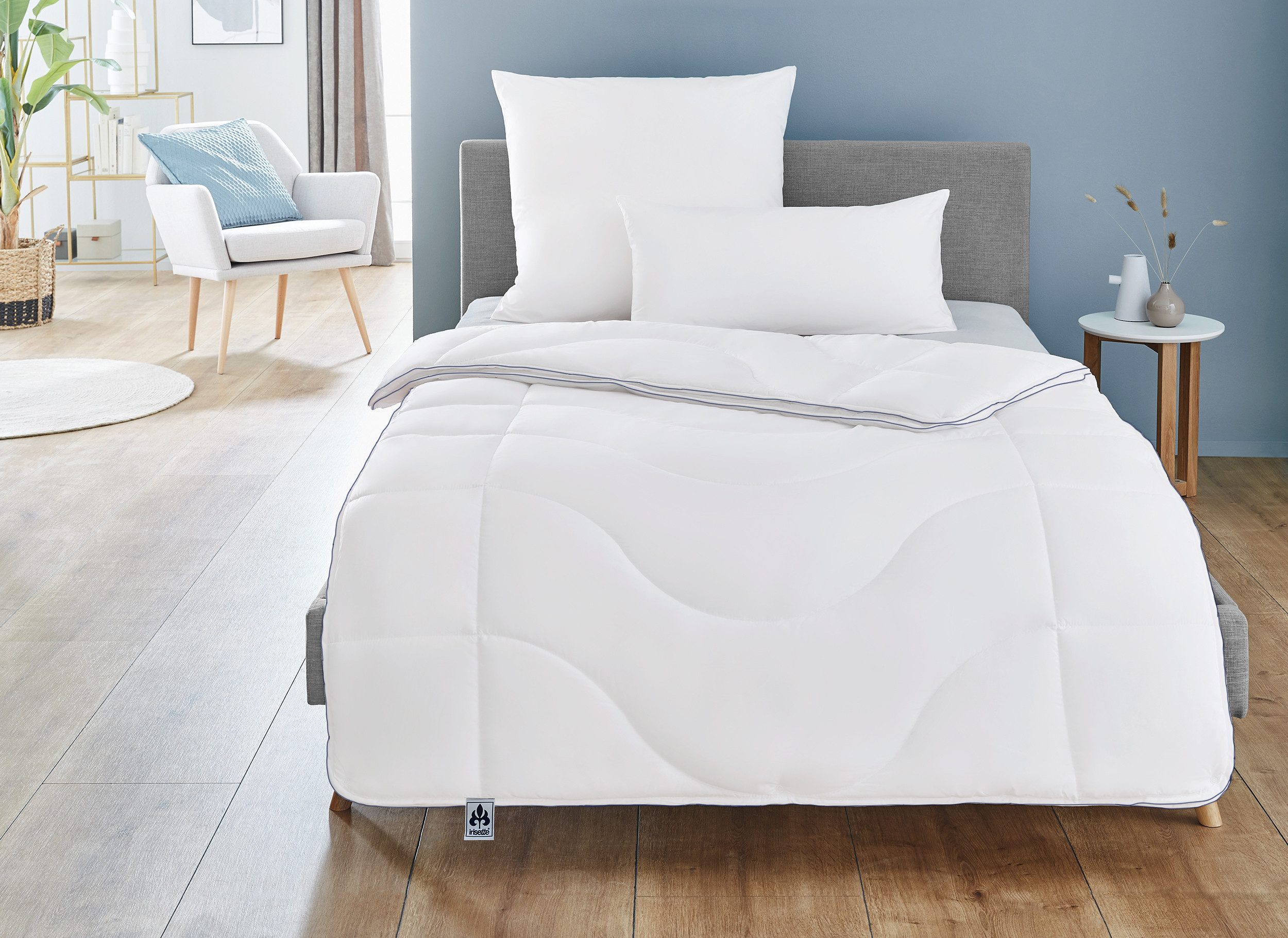 Irisette Microfaserbettdecke Exklusiv Mikrofaser Kochfest, Füllung: Markenh günstig online kaufen