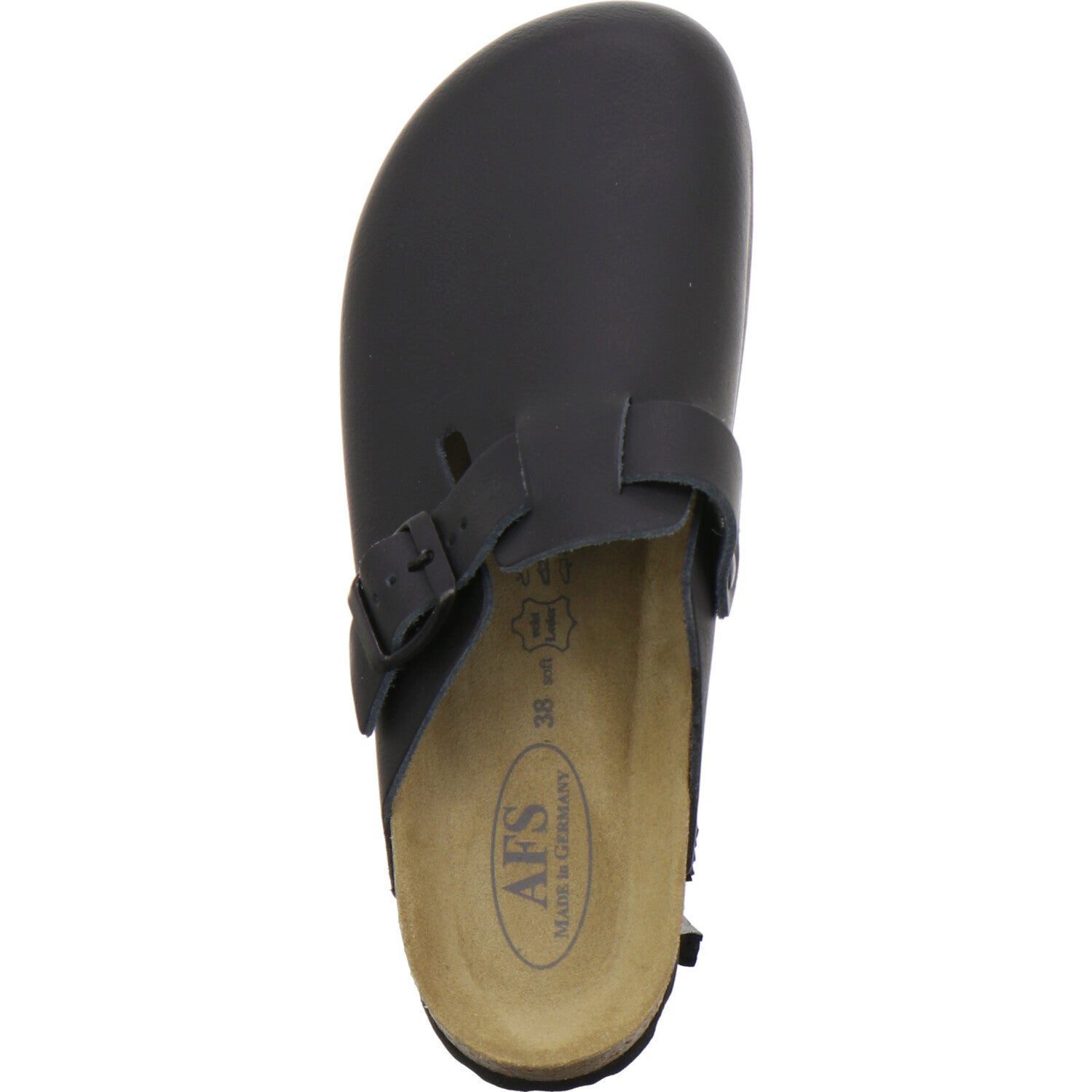 AFS-Schuhe Damen Clog aus Glattleder mit Fußbett, Made in Germany – Bild 5 von 5