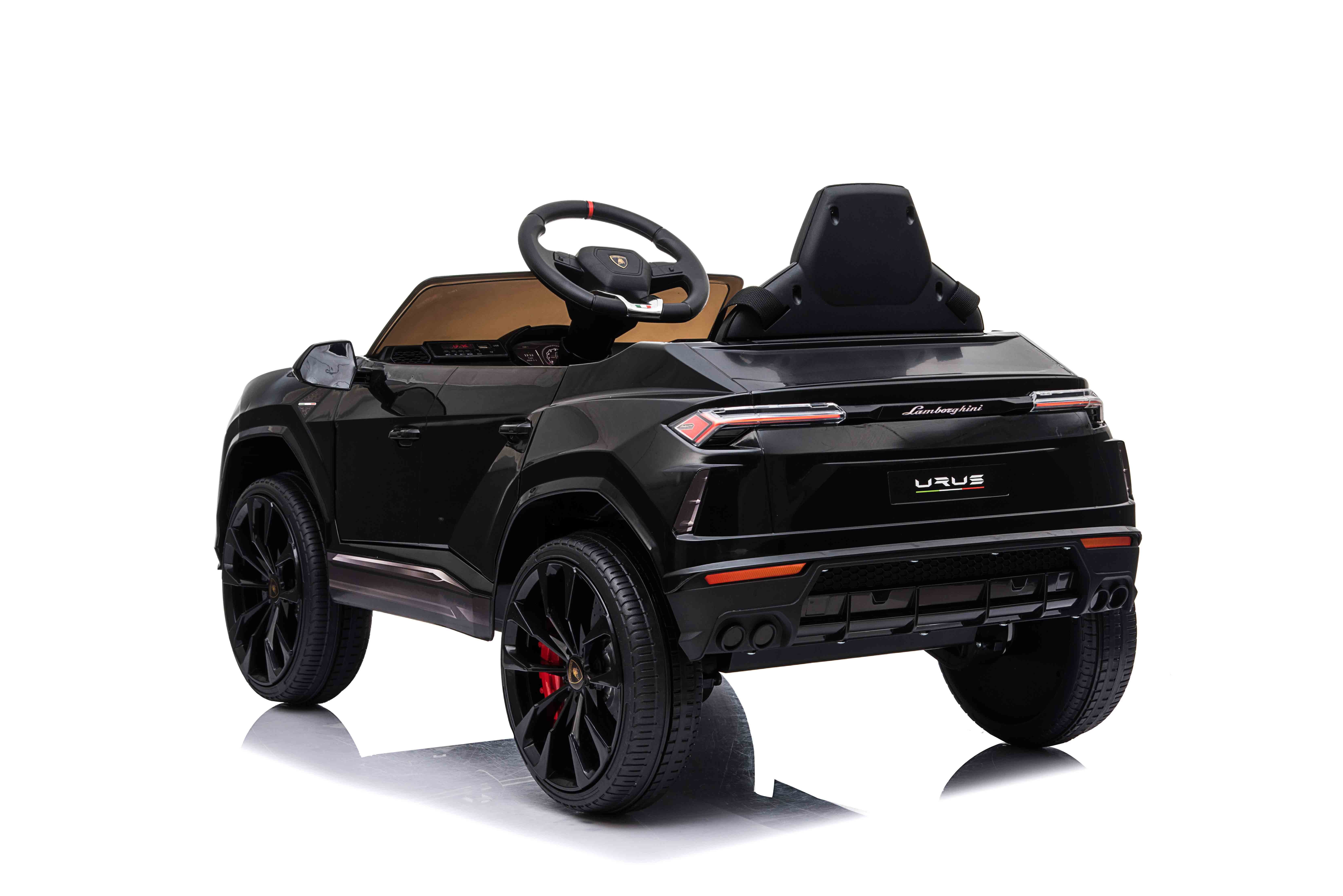 BoGi Elektro-Kinderauto Lamborghini Urus 12V, LED, Musik, Hupe, „Fahrspaß für Kinder mit Stil – Lamborghini Urus 12V Elektroauto“