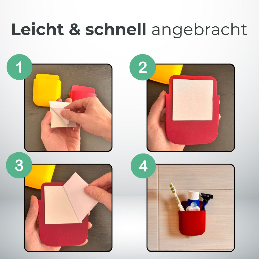Vindal Wandhalterung Wandhalterung Aufbewahrungsbox, (Fernbedienungshalter Wandhalterung Fernbedienungs Halter)