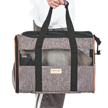 VEVOR Hundebuggy 9,9kg Tragfähigkeit Transporttasche aus 600D Oxford-Stoff Hundewagen