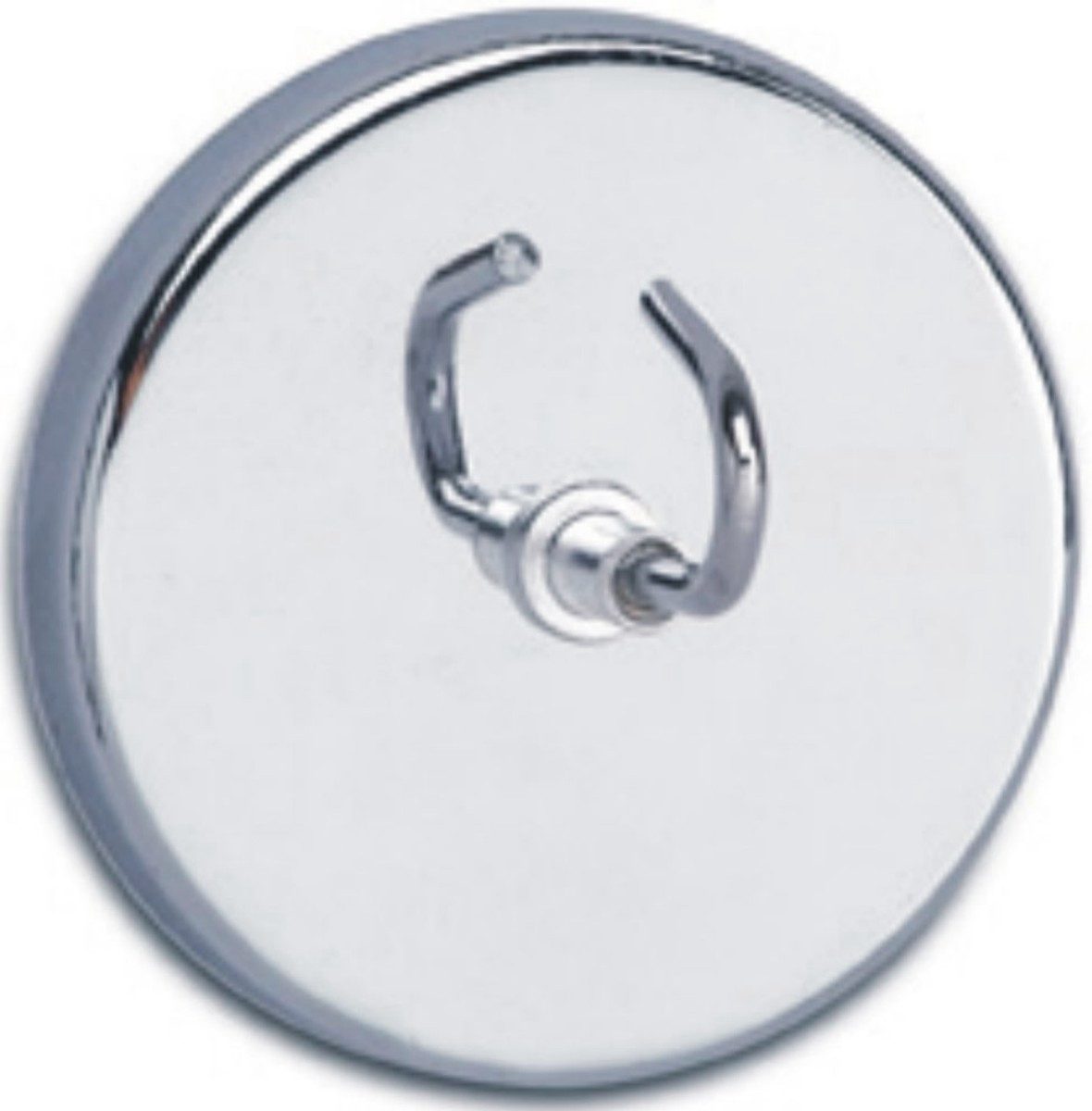 MAUL Magnet Hakenmagnet groß 52mm nickel (12 Stück)