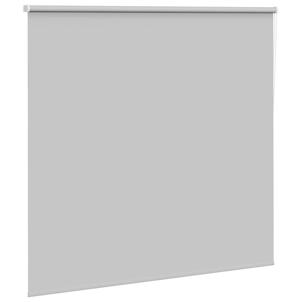 Rollo Verdunkelungsrollo Hellgrau 150x150cm Stoffbreite 146,6cm, vidaXL