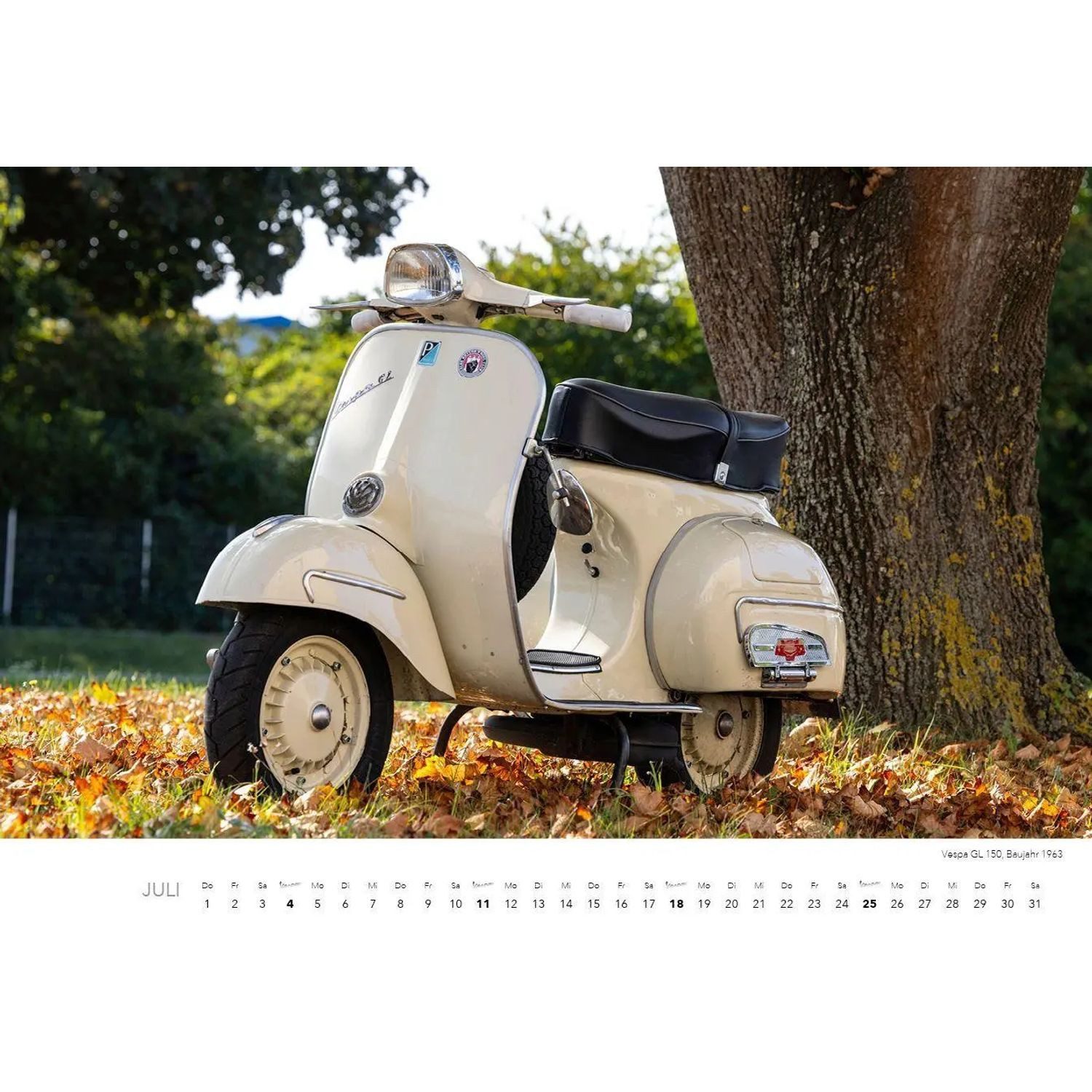 Edition Lempertz Wandkalender Vespa Kalender 2027 – Bild 4 von 5