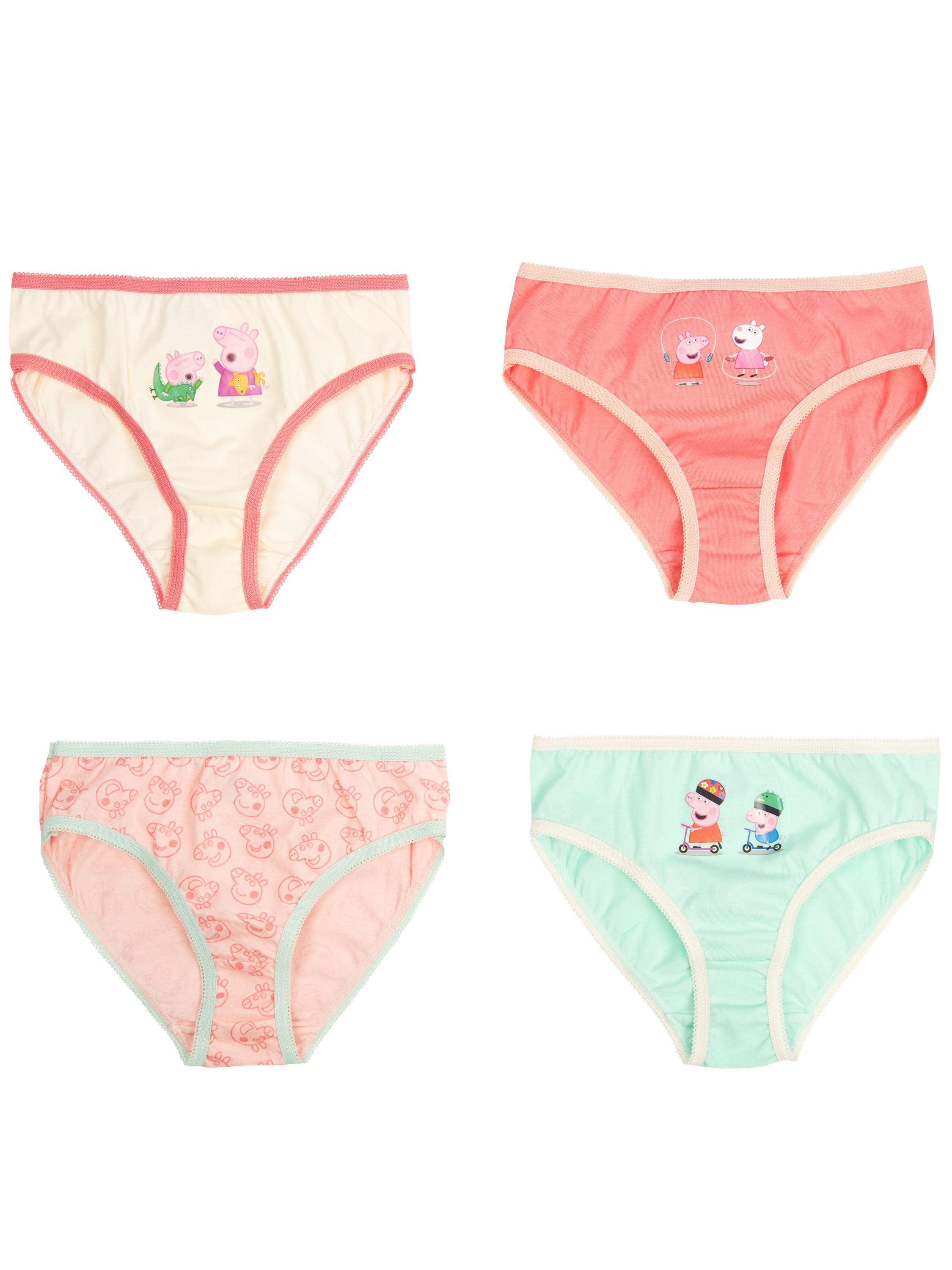 United Labels® Panty Peppa Wutz - Bunt (4er Pack)