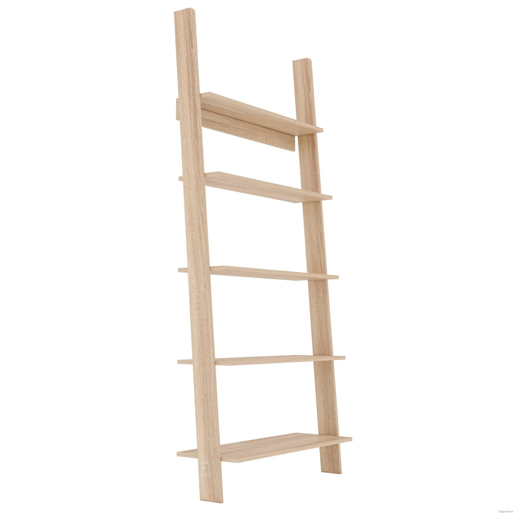 TARGET HOME Leiterregal Stilvolles Standregal mit 5 Böden – Praktisch und dekorativ