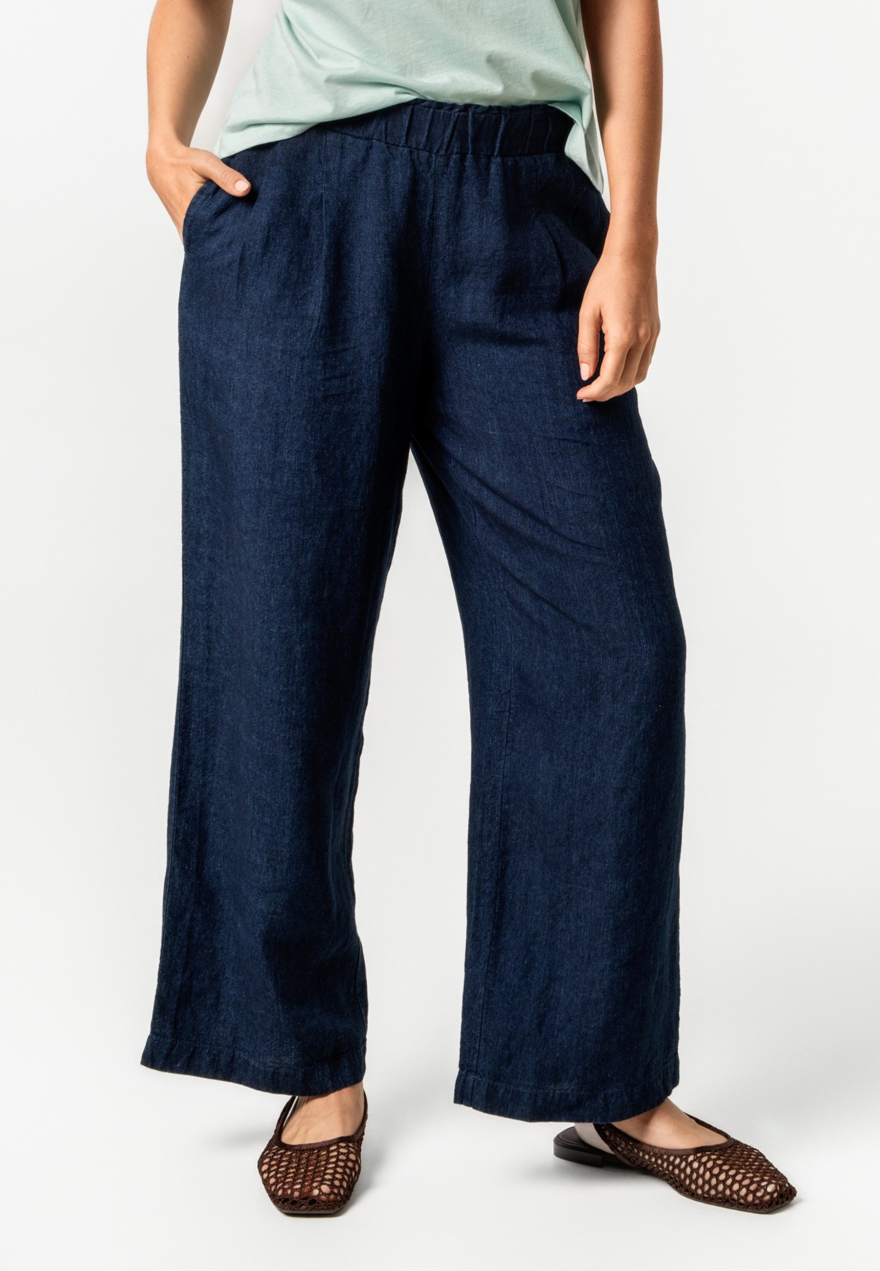LIVING CRAFTS Stoffhose RAFAELA GOTS zertifiziert