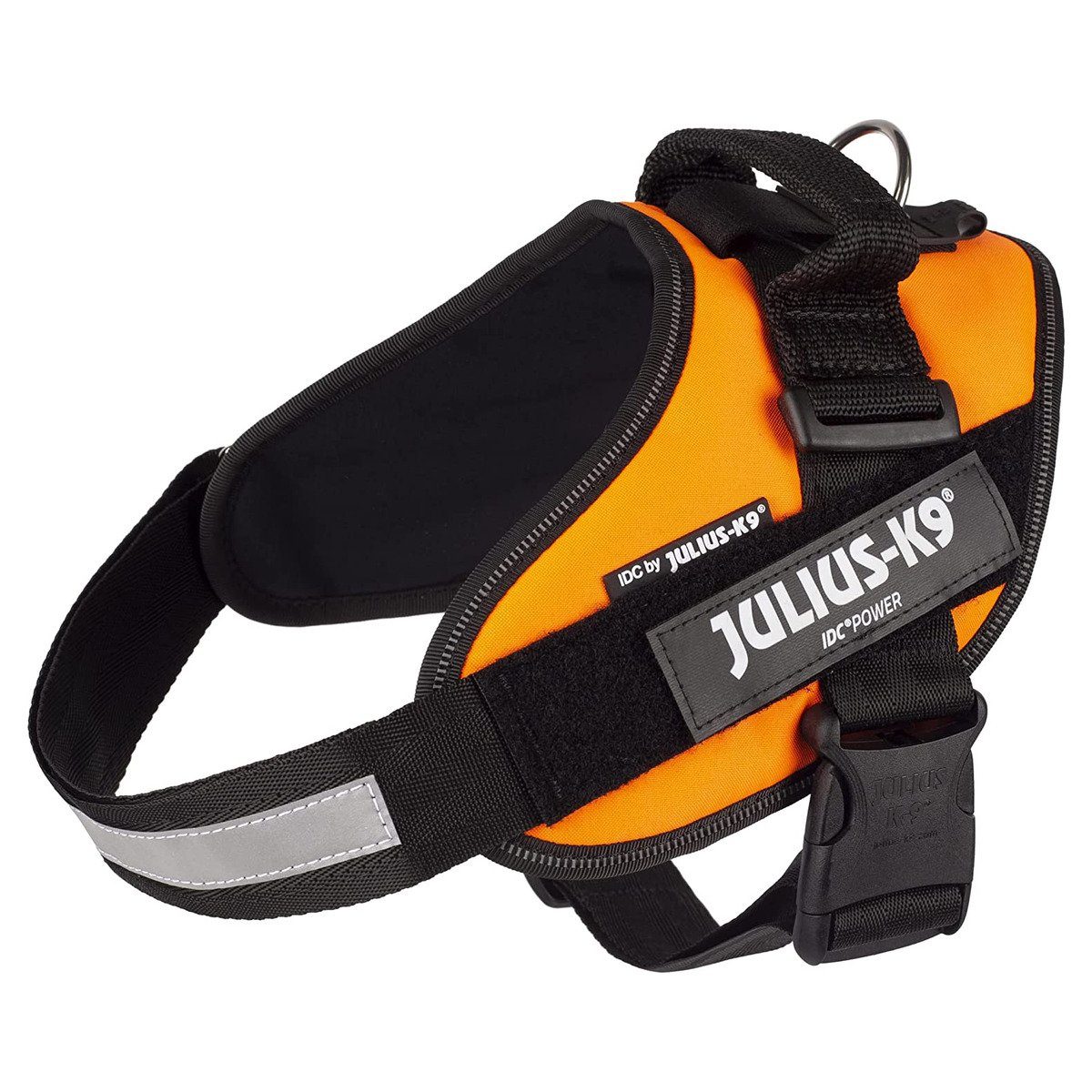 Julius-K9 Hunde-Powergeschirr IDC Powergeschirr UV neon-orange
