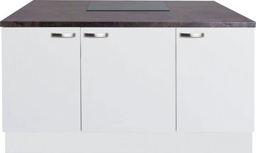 OPTIFIT Kücheninsel Cara, Vollauszüge und Soft-Close-Funktion, Stellbreite 160 x 95 cm
