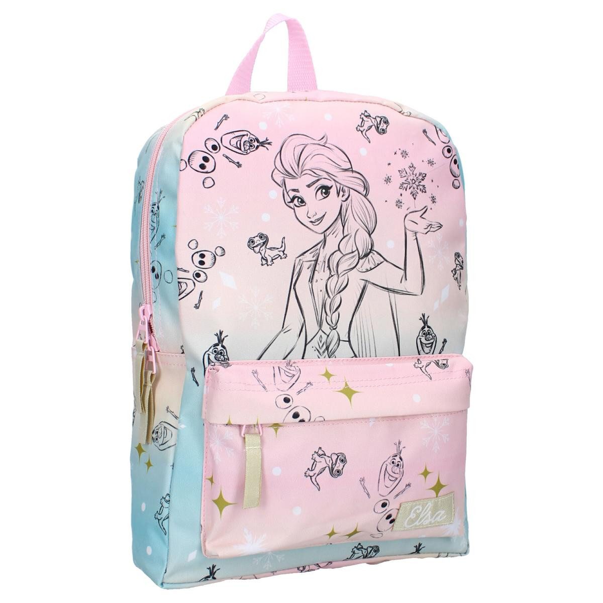 Vadobag Kinderrucksack Kinderrucksack 6 Liter Frozen II Feeling Special (1-tlg), Feeling Special
