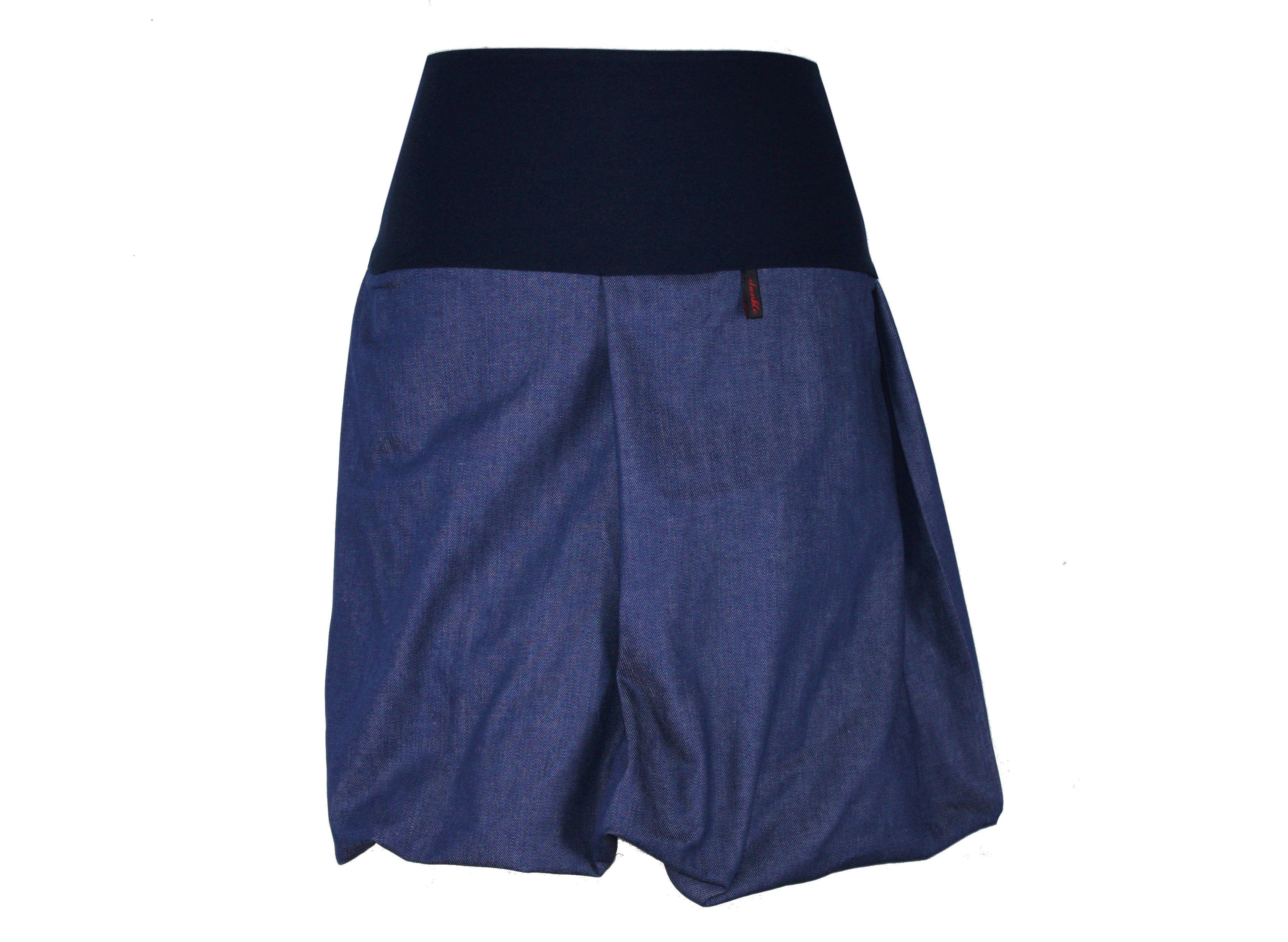 dunkle design Jeansrock Ballonrock 51cm Uni günstig online kaufen