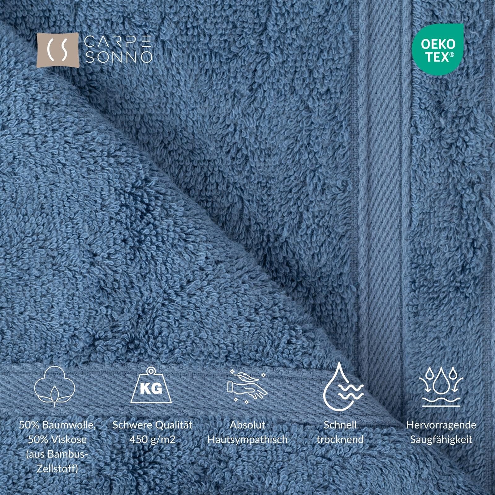 Carpe Sonno Handtuch Set Gästetuch Handtuch günstig online kaufen