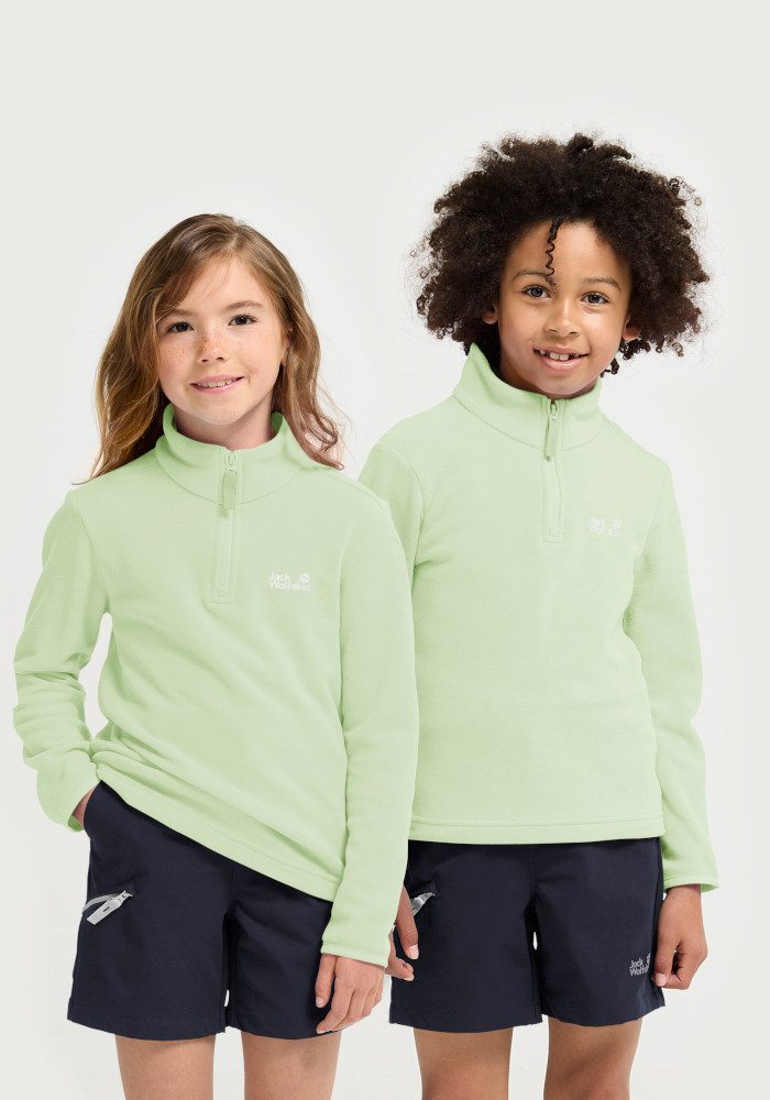 Jack Wolfskin Fleecepullover TAUNUS 100 HZ K mit leichtem Fleece, aus Polyester
