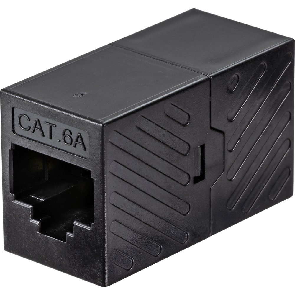 Renkforce RJ45 Netzwerk Adapter CAT 6a [1x RJ45-Buchse - 1x RJ45-Buchs Adapter