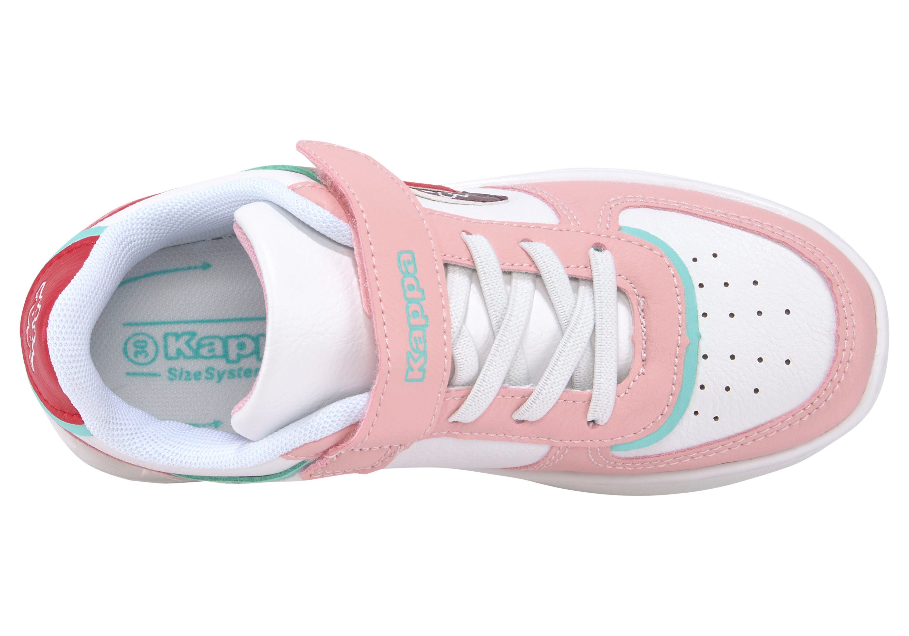 rosa-weiß Kappa Sneaker