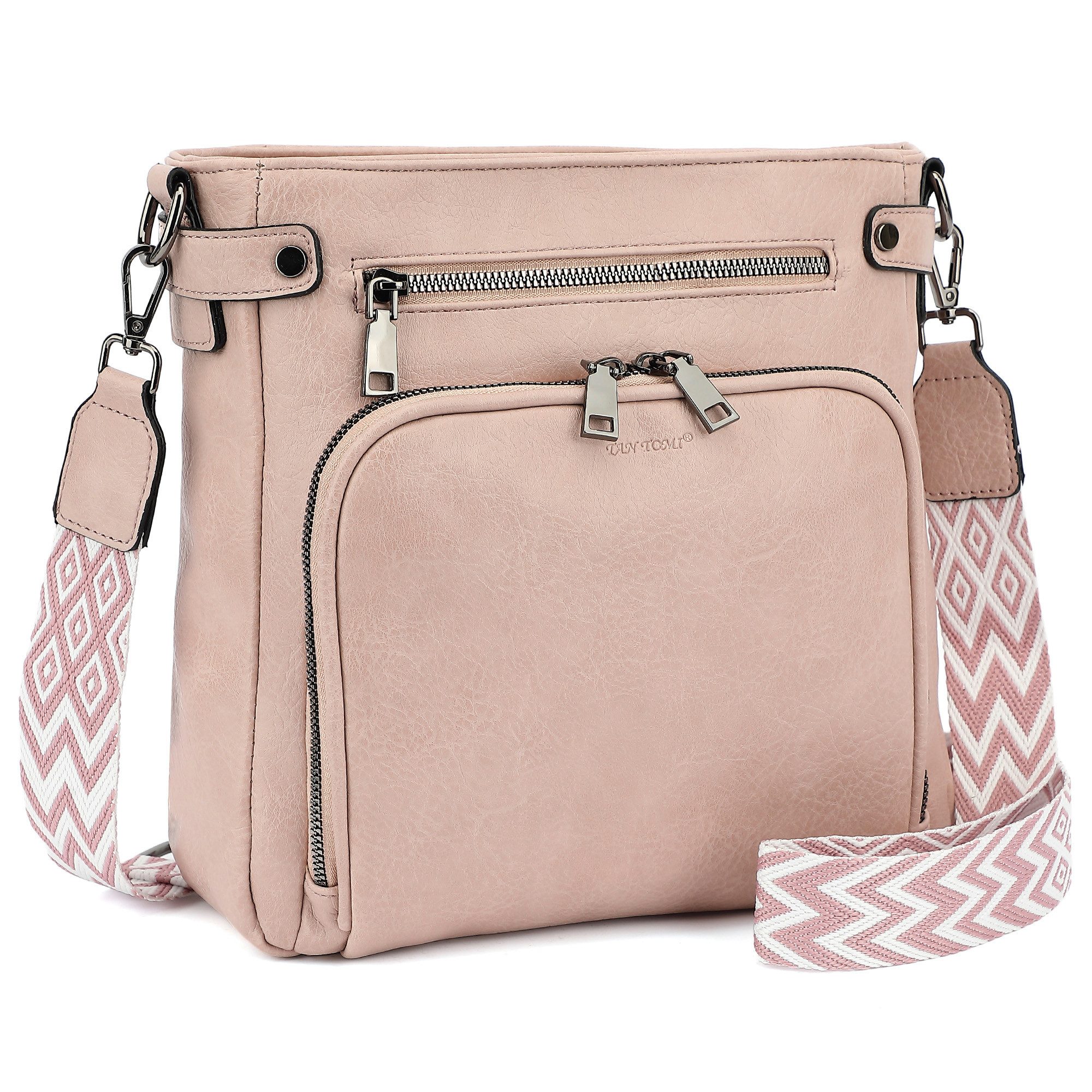 TAN.TOMI Schultertasche Handtasche damen mittelgroß Umhängetaschen crossbod günstig online kaufen
