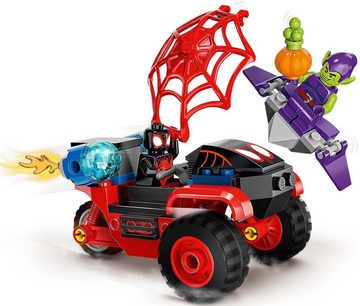 LEGO® Konstruktionsspielsteine Miles Morales: Spider-Mans Techno-Trike (10781), LEGO® Marvel, (59 St)