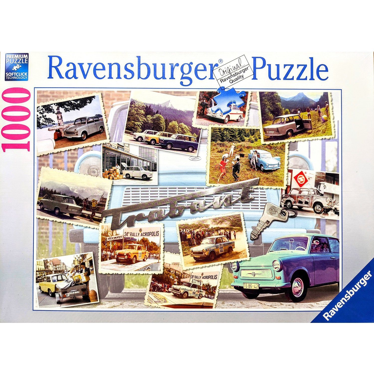Ravensburger Puzzle Ravensburger - Trabant Oldtimer, 1000 Teile Puzzle, 1000  Puzzleteile