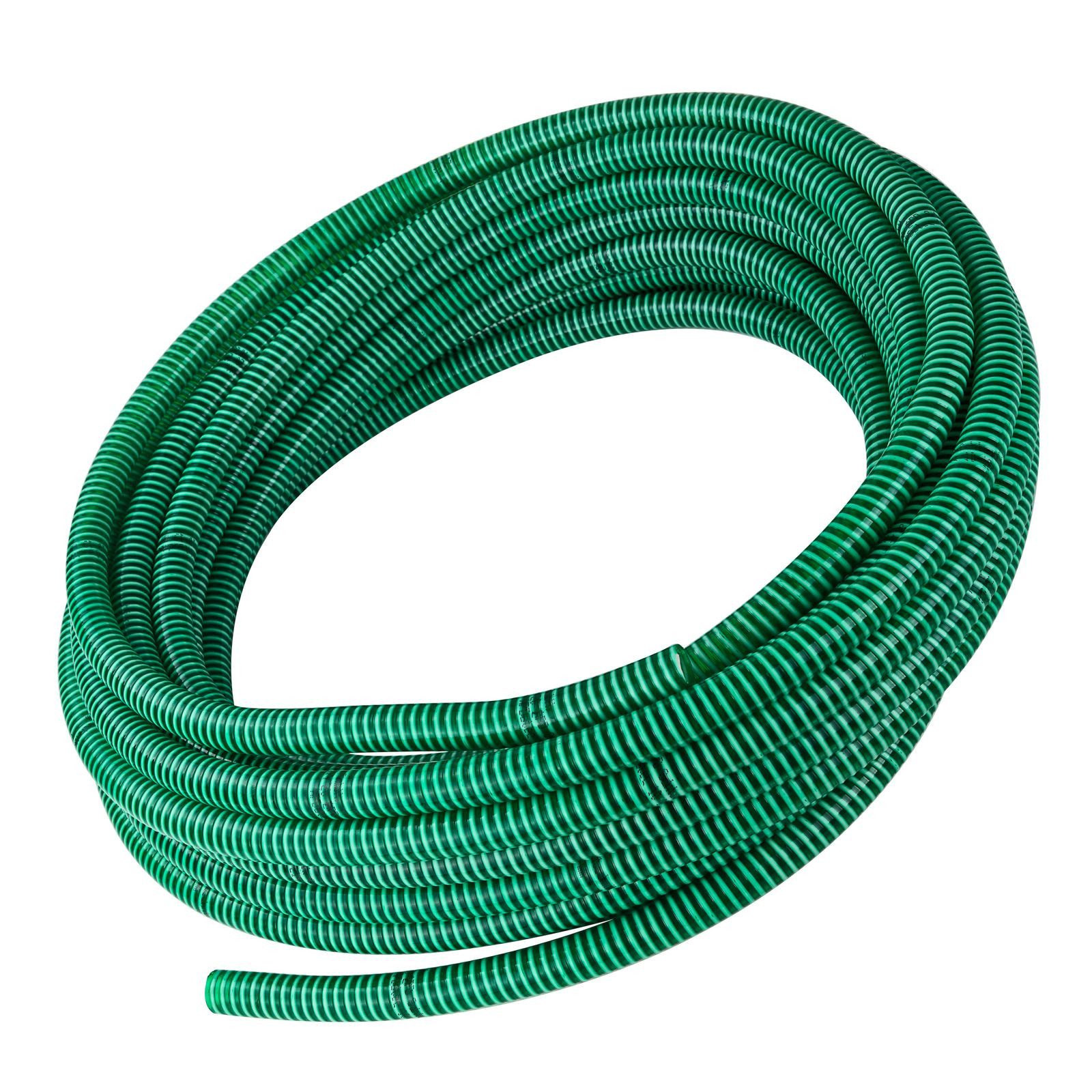 Sauggarnitur 25m Spiralschlauch Saugschlauch 1 1/4 Zoll / 30-32 mm