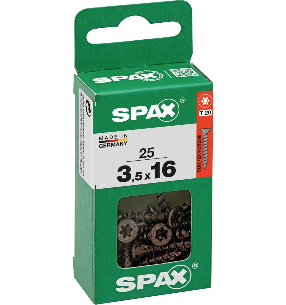 SPAX Schnellbauschraube Spax Universalschrauben 3,5 x 16 mm T20