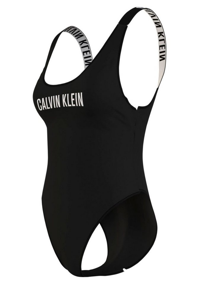 Bademode - Calvin Klein Badeanzug, vorne mit Calvin Klein Schriftzug ›  - Onlineshop OTTO
