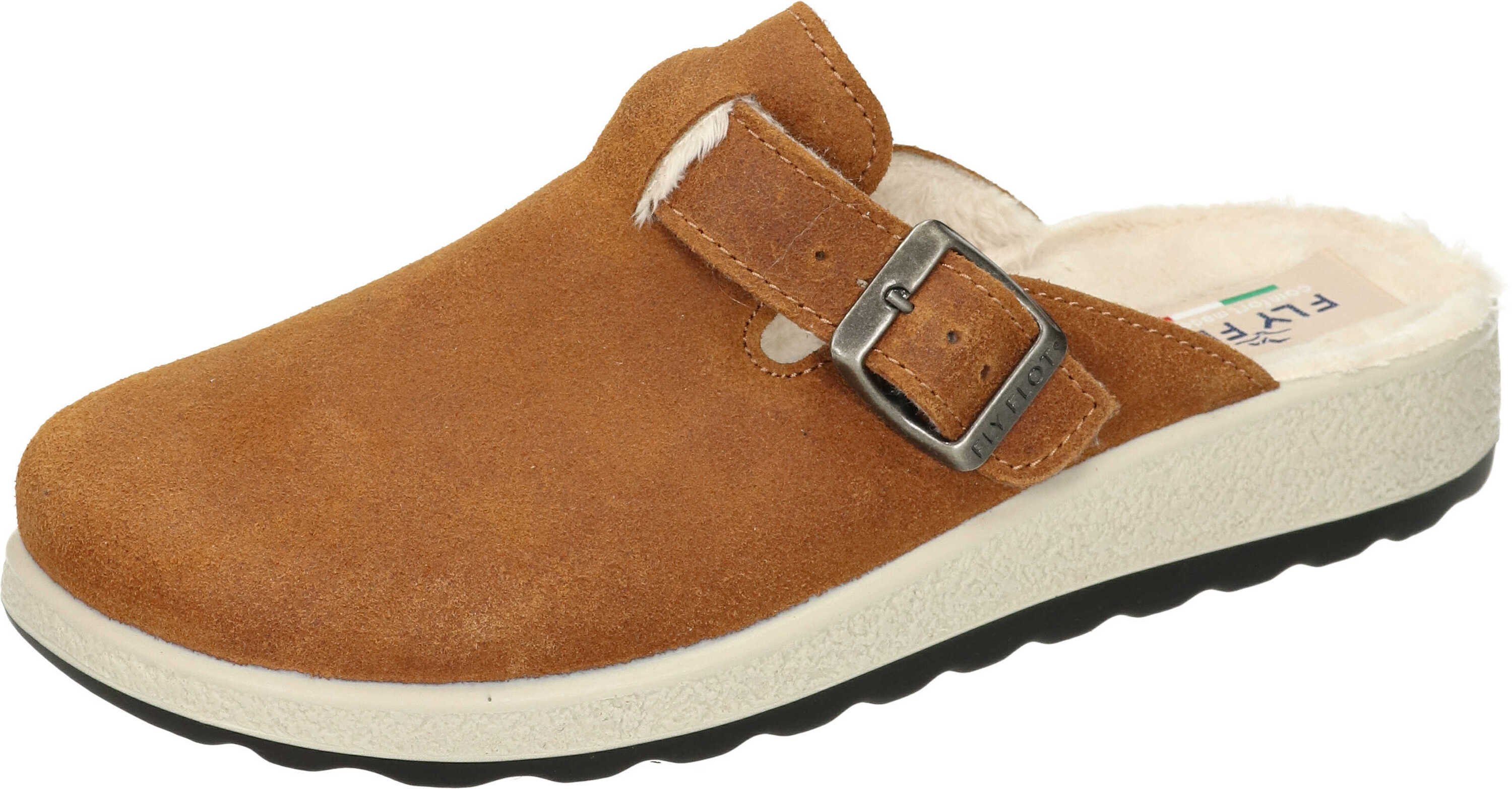 Fly Flot Hausschuhe Pantoffel aus Nubukleder