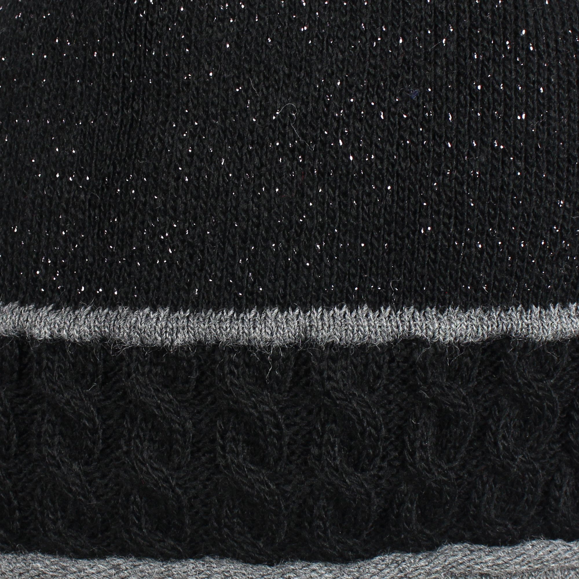 ZEBRO Strickmütze Strickmütze VIOLETTA (1-St) Elegante Strickmütze